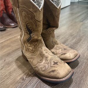 Brown Western Cowboy Boots